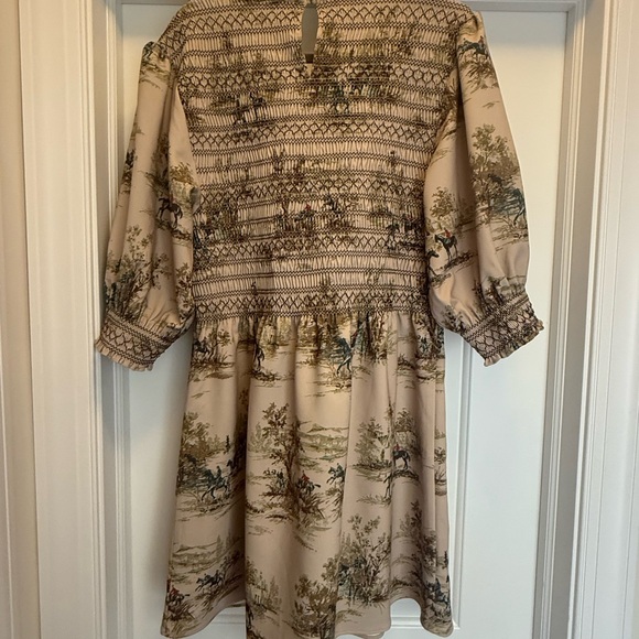 Hill House Equestrian Toile Dress - Picture 3 of 3